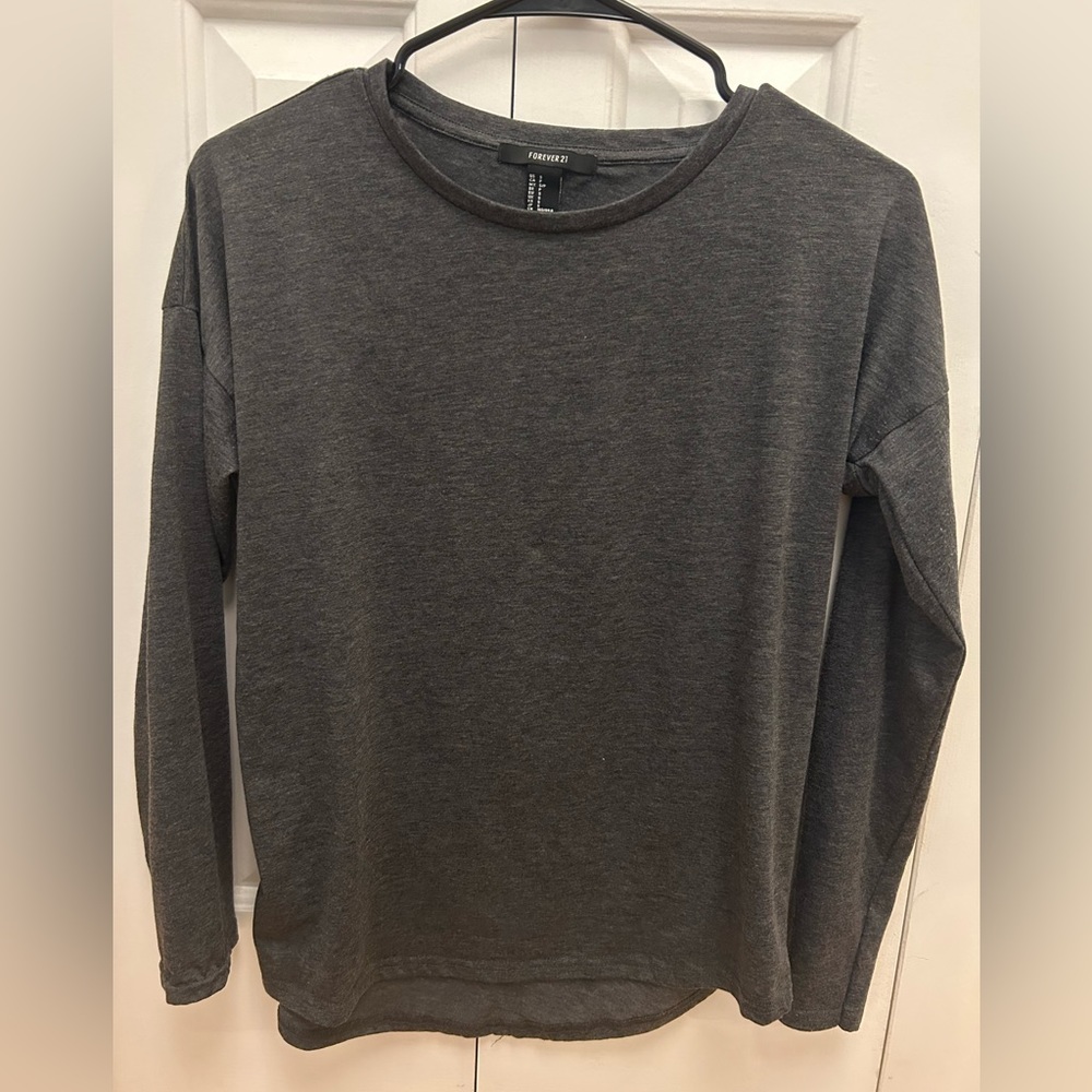 Dark gray Forever 21 long sleeve